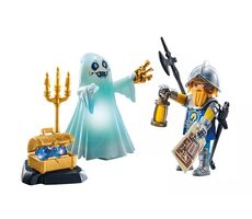 Playmobil® Novelmore 71797 Starter Pack Hradný duch a rytier z Novelmoru / Počet dielikov: 18 / od 4 rokov