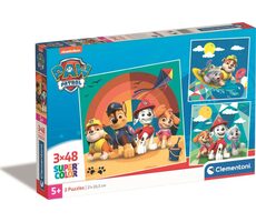 Clementoni PUZZLE Tlapková patrola / 3x48 dielikov / od 5 rokov