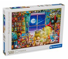 Clementoni PUZZLE Na mesiac / 500 dielikov / od 10 rokov