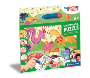 Clementoni PUZZLE s maľovaním vodou Water Magic: Dráčiky