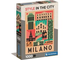 Clementoni PUZZLE Style in the City: Miláno / 1000 dielikov / od 10 rokov