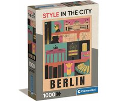 Clementoni PUZZLE Style in the City: Berlín / 1000 dielikov / od 10 rokov