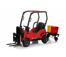 Eljet Detské elektrický vysokozdvižný vozík červená / 50W / rýchlosť 2-4km/h / nosnosť 30kg 