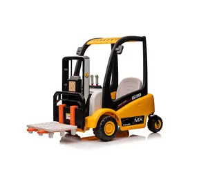 Eljet Detský elektrický vysokozdvižný vozík PROFI žltá / 70W / rýchlosť 2-6km/h / nosnosť 30kg