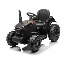 Eljet Detský elektrický traktor STYLE čierna / 80W / rýchlosť 3-5km/h / nosnosť 35kg