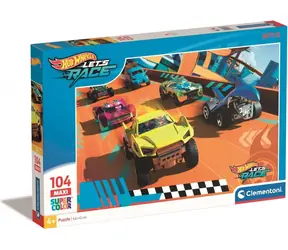 Clementoni PUZZLE Hot Wheels MAXI