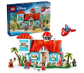 LEGO® Disney™ 43268 Lilo a Stitch a domček na pláži / Počet dielikov: 834 / od 9 rokov