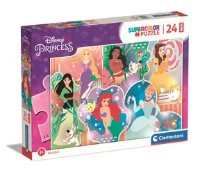 Clementoni PUZZLE Disney princeznej MAXI / 24 dielikov / od 4 rokov