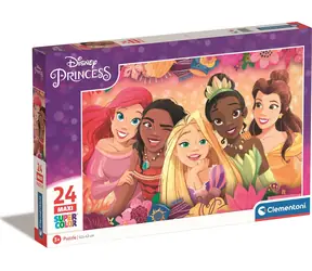 Clementoni PUZZLE Disney princeznej MAXI / 24 dielikov / od 4 rokov