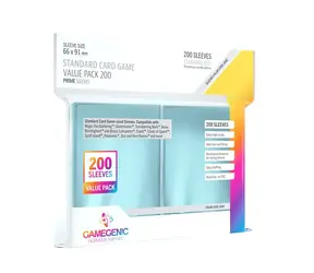 Gamegenic: Prime Standard Card Game Sleeve Value Pack 200