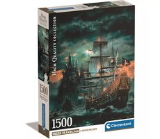 Clementoni PUZZLE Pirátska loď / 1500 dielikov / od 14 rokov