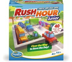 ThinkFun Rush Hour Junior / Dĺžka hry: 10-120 minút / Počet hráčov: 1 / od 5 rokov