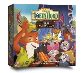 Asmodee Disney Robin Hood: Šerif z Nottinghamu / Dĺžka hry: 45 minút / Počet hráčov: 3-5 / od 10 rokov