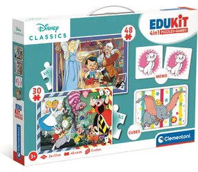 Clementoni Súbor hier Disney klasika 4v1