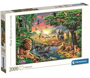 Clementoni PUZZLE Africké stretnutie / 2000 dielikov / od 15 rokov