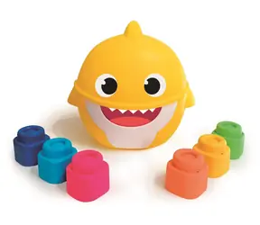 Clementoni Soft Clemmy Box Baby Shark so 6 kockami / od 3 mesiacov