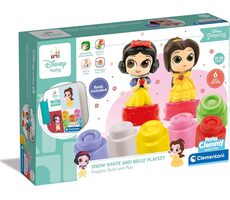 Clementoni Soft Clemmy Hracia sada s knižkou Disney princeznej / od 10 mesiacov