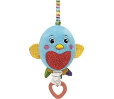 Clementoni BABY Plyšový vtáčik s Brahmsovou uspávankou / od 0 mesiacov