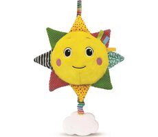 Clementoni BABY Plyšové slniečko s Brahmsovou uspávankou / od 0 mesiacov