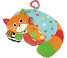 Clementoni BABY Plyšový vankúšik pod bruško Kitty Cat / od 0 mesiacov