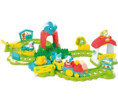 Clementoni BABY Interaktívna hracia sada vláčik na farme so zvukmi / od 12 mesiacov