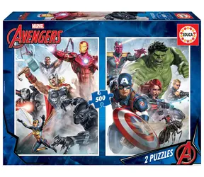 Educa Puzzle Avengers / 2x500 dielikov / od 10 rokov