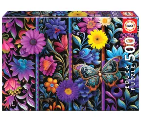Educa Puzzle Badda Bloom / 500 dielikov / od 11 rokov