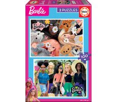 Educa Puzzle Barbie / 2x100 dielikov / od 6 rokov