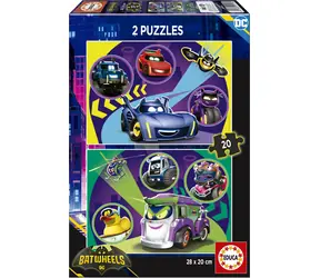 Educa Puzzle Batwheels / 2x20 dielikov / od 3 rokov 