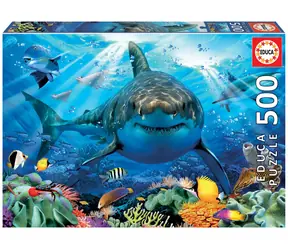 Educa Puzzle Biely žralok /500 dielikov/ od 10 rokov