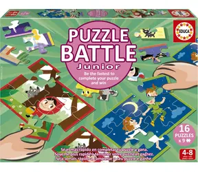 Educa Puzzle bitka Rozprávky / 16x9 dielikov / od 4 rokov 