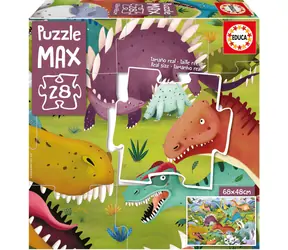 Educa Puzzle Dinosaury / 28 dielikov / od 3 rokov