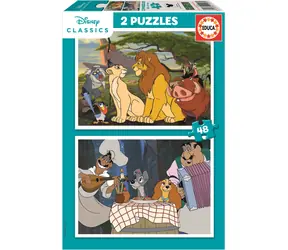 Educa Puzzle Disney Zvieratá