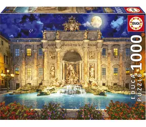 Educa Puzzle Fontána Di Trevi - Rím