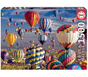 Educa Puzzle Teplovzdušné balóny / 1500 dielikov / od 12 rokov