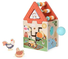 2Kids Toys Motorická kocka Farma 2 v 1