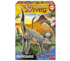 Educa 3D puzzle Brachiosaurus / 101 dielikov / od 6 rokov