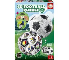 Educa 3D Puzzle Build&Play: Futbalová lopta / 32 dielikov / od 6 rokov