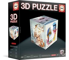 Educa 3D Puzzle kocka Estetika / 216 dielikov / od 14 rokov