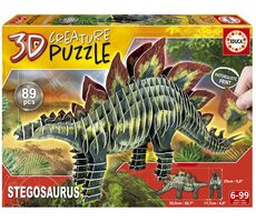 Educa 3D puzzle Stegosaurus / 89 dielikov / od 6 rokov 