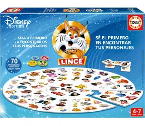 Educa Hra Lynx - Disney 100 - 70 obrázkov / 7 dielikov / od 4 rokov