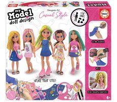 Educa Kreatívna sada My Model Doll Design: Ležérny štýl / od 6 rokov