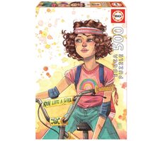 Educa Puzzle Jazdiť ako dievča / 500 dielikov / od 10 rokov