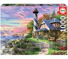Educa Puzzle Maják v zátoke Rock Bay / 1000 dielikov / od 14 rokov