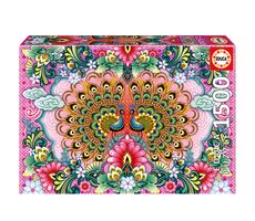 Educa Puzzle Pávy indickí / 1500 dielikov / od 14 rokov