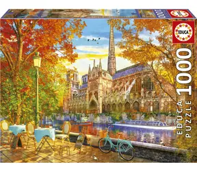 Educa Puzzle Jesenné Notre Dame / 1000 dielikov / od 14 rokov