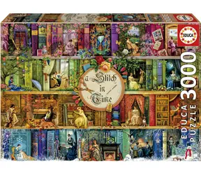 Educa Puzzle Šitie v priebehu času / 3000 dielikov / od 14 rokov