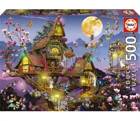 Educa Puzzle Víli dom / 500 dielikov / od 11 rokov