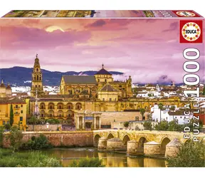 Educa Puzzle Západ slnka v Španielsku: Córdoba / 1000 dielikov / od 14 rokov