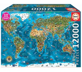 Educa Puzzle Zázraky sveta